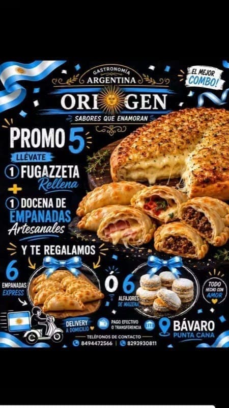 Publicación reciente de @origen_empanadas en Instagram